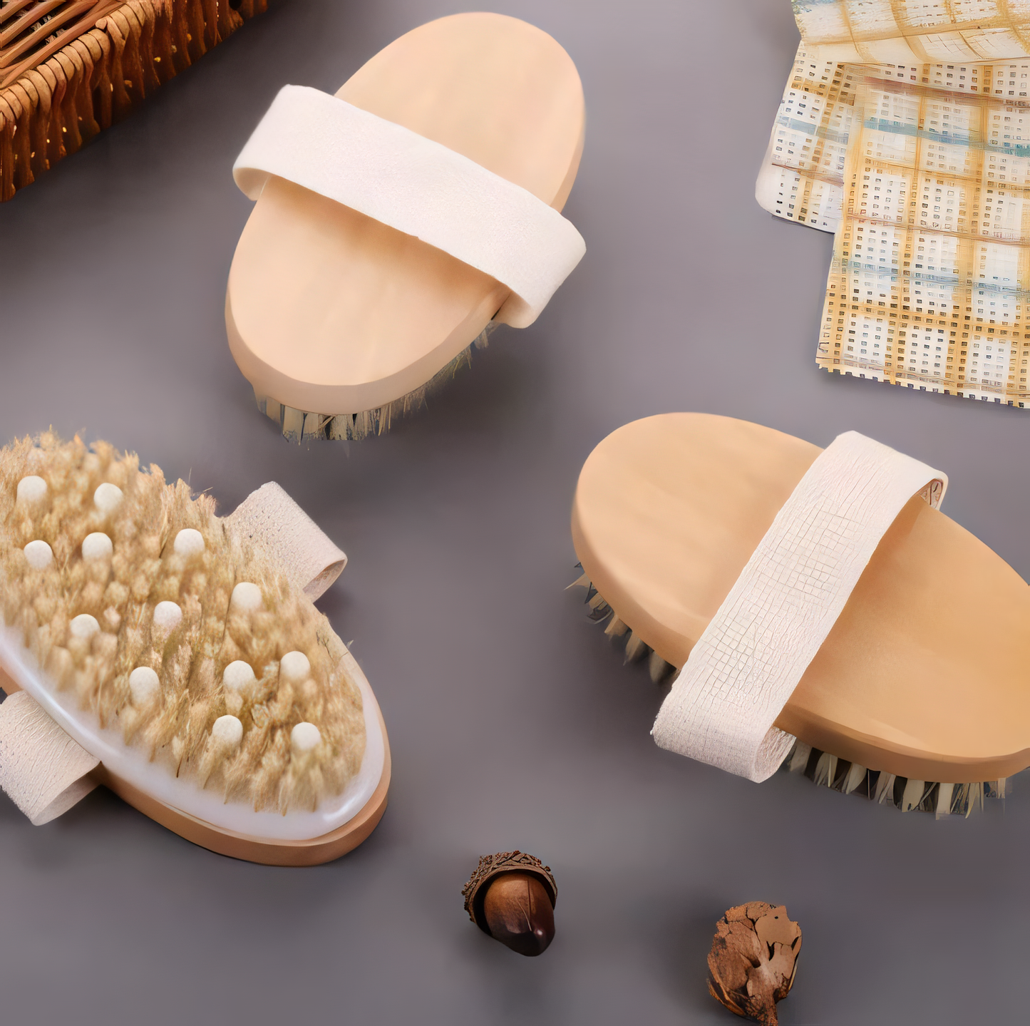 Cepillo Corporal Anticelulitis – Exfoliación y Masaje para una Piel Más Suave y Firme - PGCE