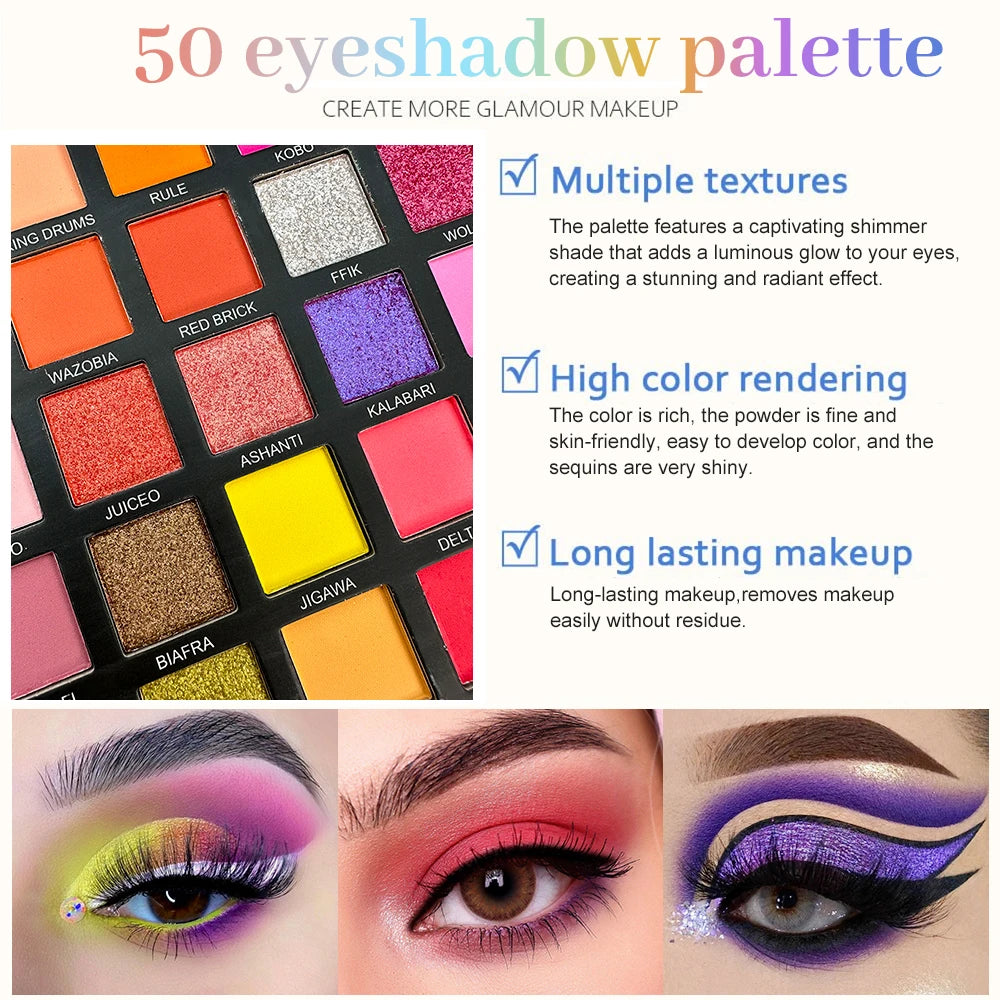 Paleta de Sombras Color Me Out – ¡Explota tu creatividad sin límites! - IMP