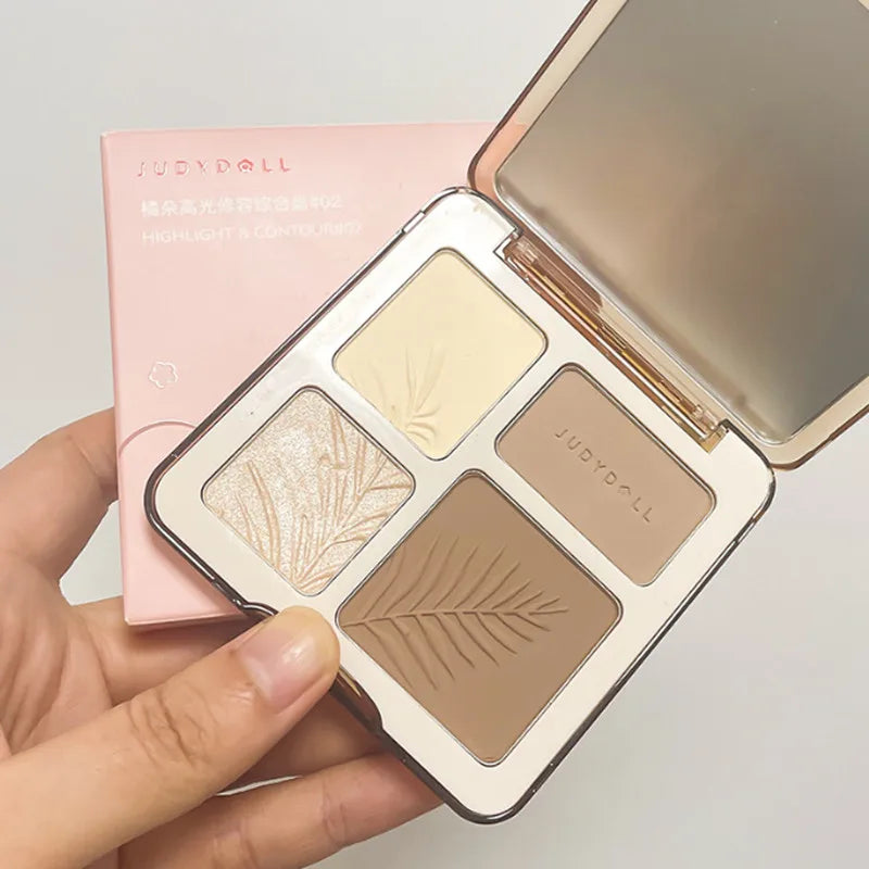 Paleta Judydoll de Contorno, Polvo Bronceador y Blush: Tu Secreto para una Belleza Natural - IMP