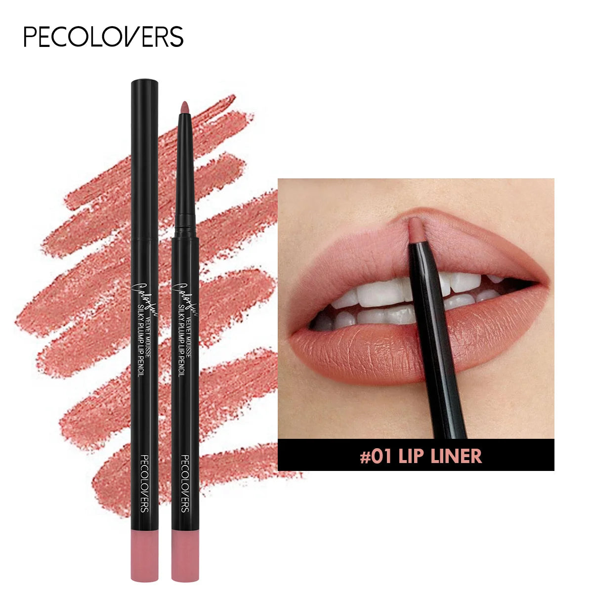 Delineador de Labios PECOLOVERS – Suavidad, Precisión y Estilo - IMP