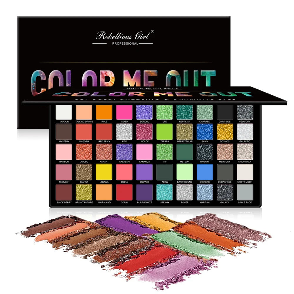 Paleta de Sombras Color Me Out – ¡Explota tu creatividad sin límites! - IMP