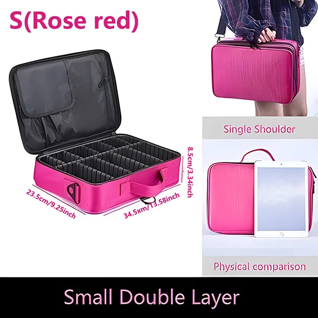 Stuche de Maquillaje Profesional - Tu Organizador Perfecto para Belleza y Viajes - IMP