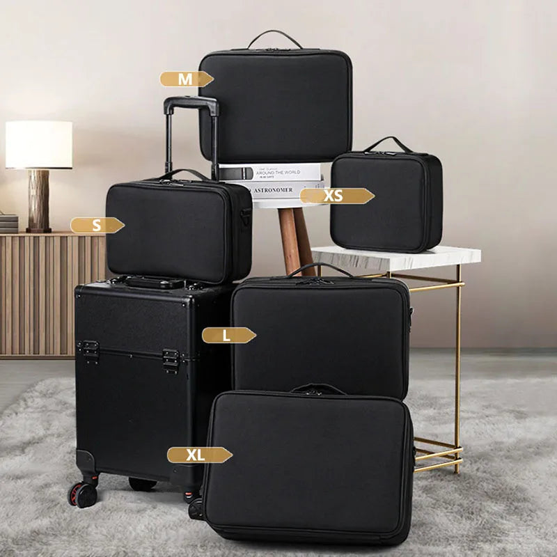 Stuche de Maquillaje Profesional - Tu Organizador Perfecto para Belleza y Viajes - IMP