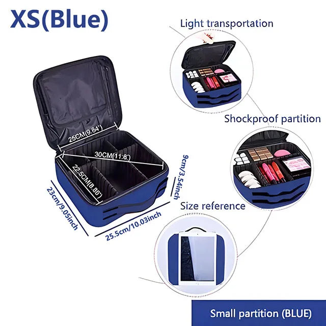 Stuche de Maquillaje Profesional - Tu Organizador Perfecto para Belleza y Viajes - IMP