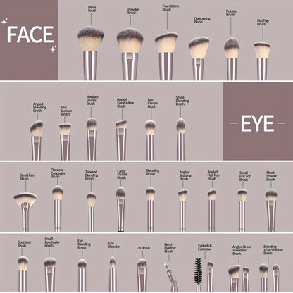 Kit de Brochas de Maquillaje Profesional: Tu Secreto para una Belleza Perfecta - IMP
