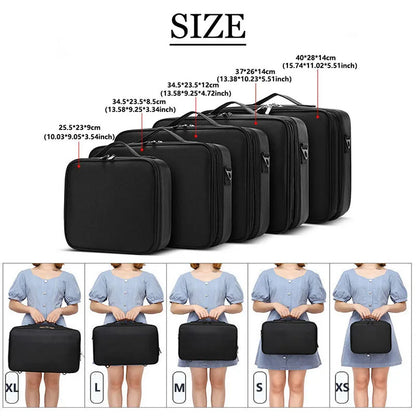 Stuche de Maquillaje Profesional - Tu Organizador Perfecto para Belleza y Viajes - IMP