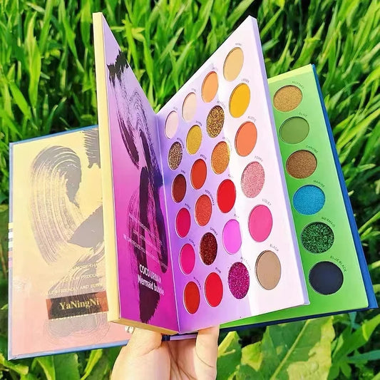 Paleta de Sombras Profesional 60 y 72 Colores – Acabados Mate y Brillantes - IMP