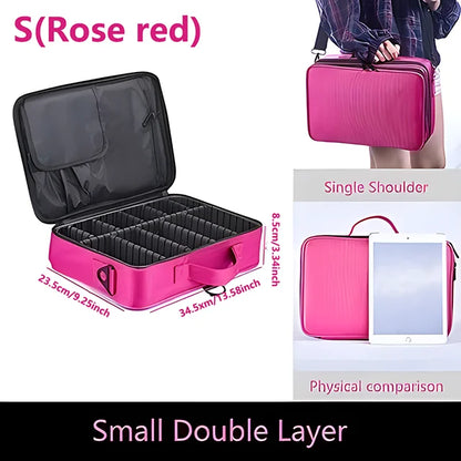 Stuche de Maquillaje Profesional - Tu Organizador Perfecto para Belleza y Viajes - IMP