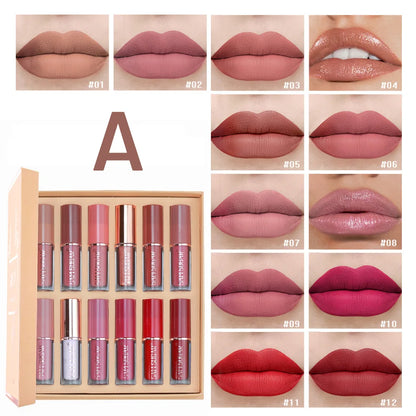 Set de Labiales Líquidos SAM SUGAR – 12 Tonos Irresistibles - IMP