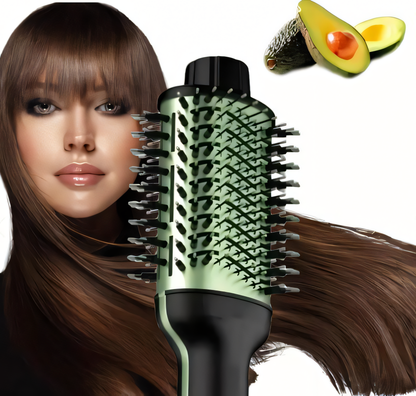 Cepillo Secador de Cabello con Recubrimiento de Aguacate - PGCE